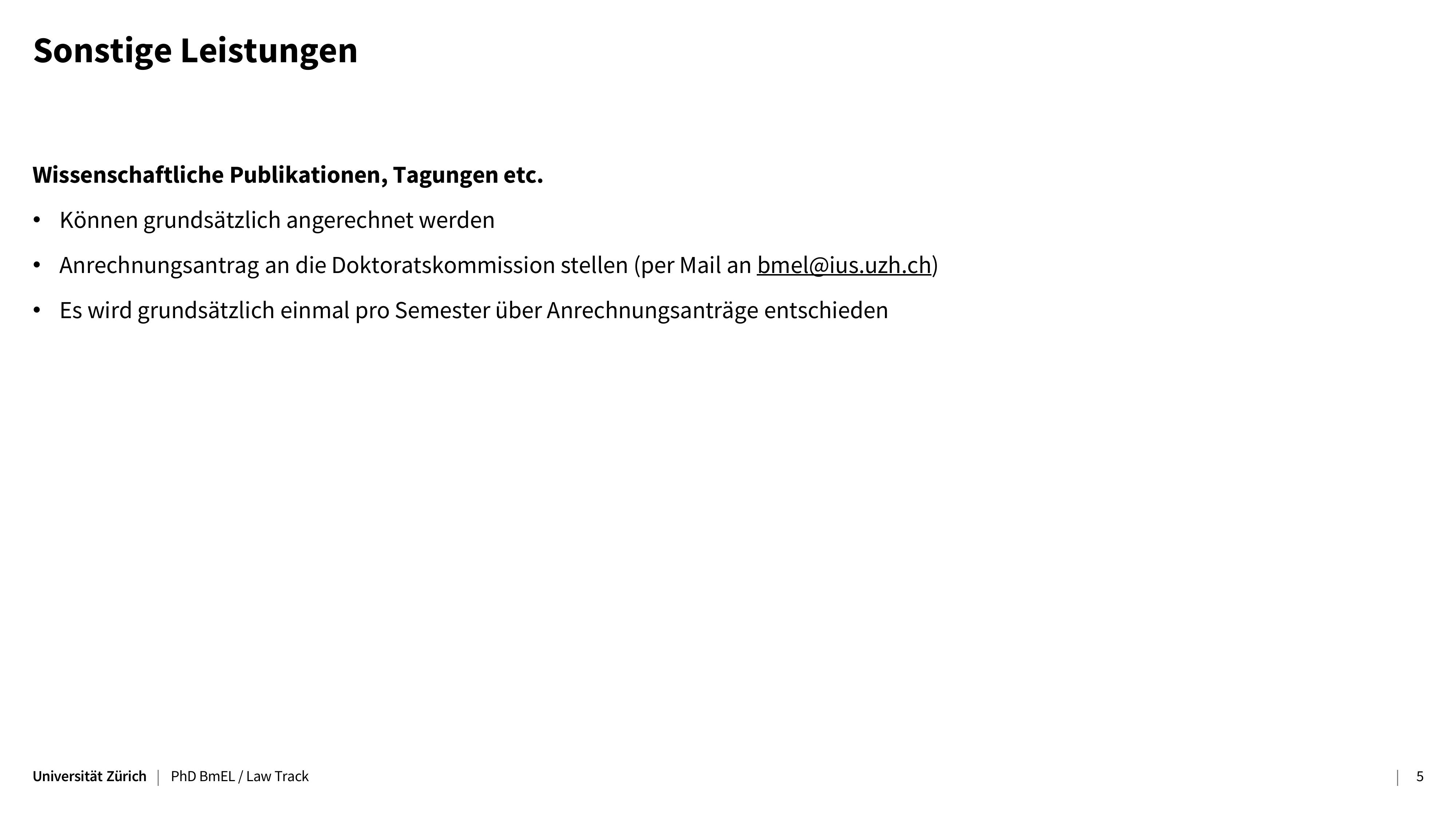 Anrechnung S7